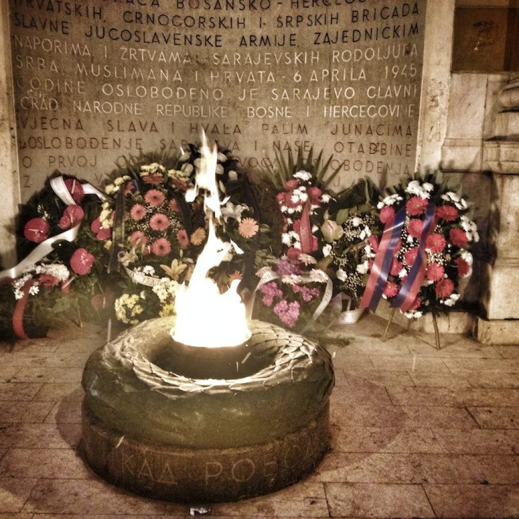 eternal flame sarajevo