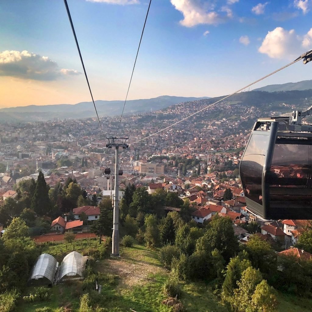 sarajevo cable cars